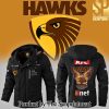 New Hawthorn Hawks For Fans All Over Printed Windbreaker Jacket SEN0516