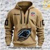 Carolina Panthers Gift Ideas Full Printed Quarter Zip Hoodie SEN0694