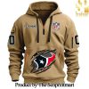 Houston Texans Best Combo 3D Quarter Zip Hoodie SEN0748