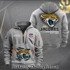 Jacksonville Jaguars Unique All Over Printed Quarter Zip Hoodie SEN0709