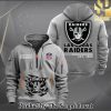 Las Vegas Raiders Hot Outfit All Over Print Quarter Zip Hoodie SEN0739