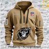 Las Vegas Raiders Best Combo All Over Print Quarter Zip Hoodie SEN0640