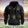 Las Vegas Raiders New Fashion Quarter Zip Hoodie SEN0619