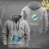 Miami Dolphins New Type Quarter Zip Hoodie SEN0642