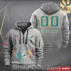 Miami Dolphins New Version Quarter Zip Hoodie SEN0716