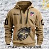 New Orleans Saints New Fashion Full Printed Quarter Zip Hoodie SEN0636