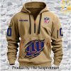 New York Giants New Outfit Quarter Zip Hoodie SEN0721