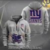 New York Giants New Outfit Quarter Zip Hoodie SEN0721