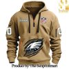 Philadelphia Eagles High Fashion Quarter Zip Hoodie SEN0719