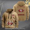 San Francisco 49ers For Fans Full Printed Quarter Zip Hoodie SEN0683