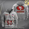 San Francisco 49ers Hot Version All Over Printed Quarter Zip Hoodie SEN0740