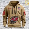 Tampa Bay Buccaneers Pattern All Over Print Quarter Zip Hoodie SEN0714