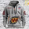 Washington Commanders Cool Style Quarter Zip Hoodie SEN0750