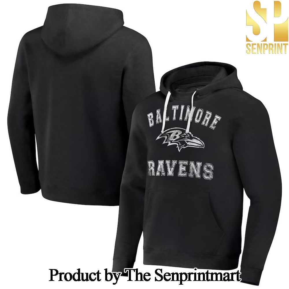 Baltimore Ravens Black For Sport Fan All Over Printed Shirt SEN0899