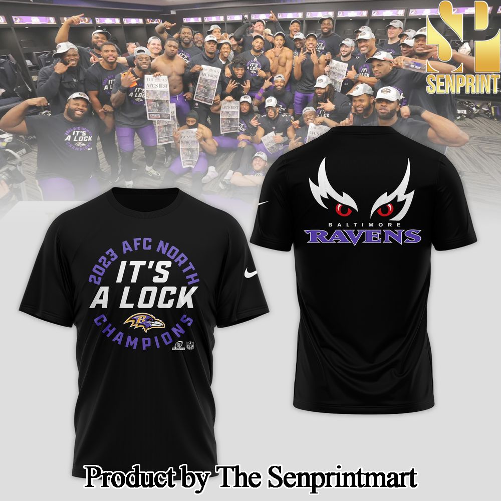 Baltimore Ravens Champions Full Printing Shirt SEN0925