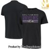 Black Baltimore Ravens Team Lockup Logo For Sport Fan 3D Shirt SEN0931