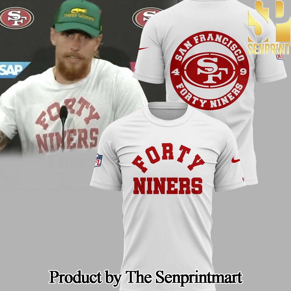 Forty Niners New For Sport Fans Full Printed Shirt SEN0964