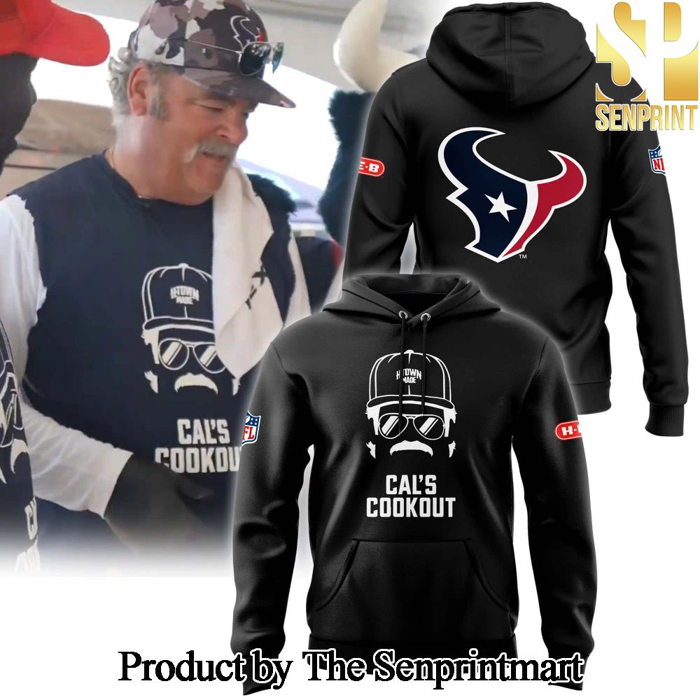 Houston Texans Cal’s Cookout For Sport Fan 3D Shirt SEN0955