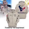 Houston Texans Ice Blue Full Printing Shirt SEN0829