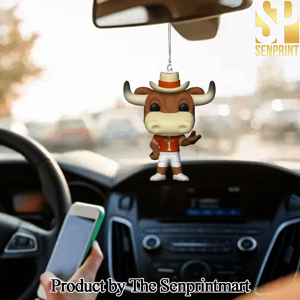 Texas Longhorns For Fans All Over Print Car Ornament SEN1185