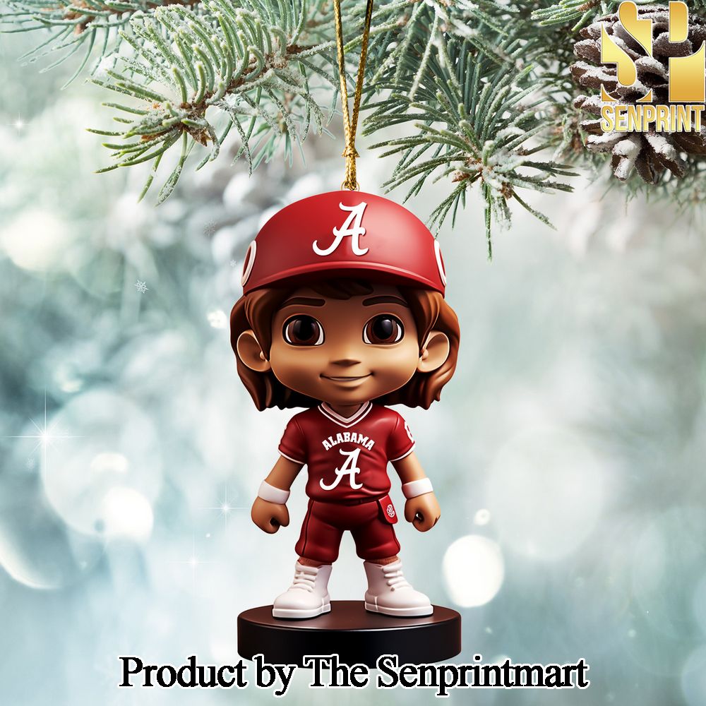 Alabama Crimson Tide Christmas Decor Tree Ornaments SEN1110