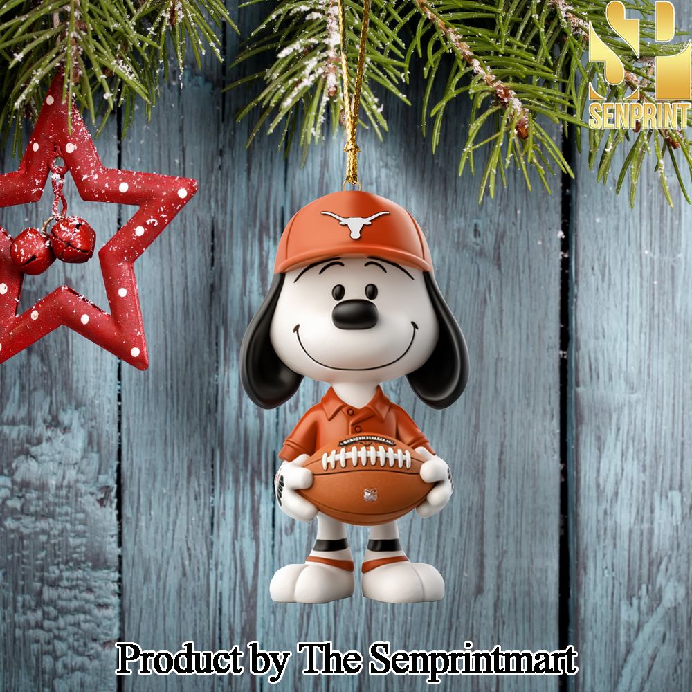 Texas Longhorns Christmas Decor Tree Ornaments SEN1130