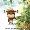 Texas Longhorns Christmas Decorations Tree Ornaments SEN1132