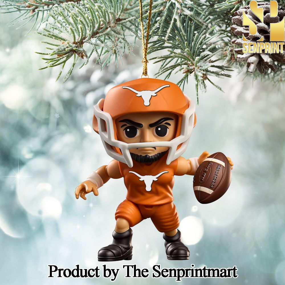 Texas Longhorns Christmas Gift Tree Ornaments SEN1129