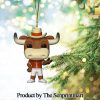 Texas Longhorns Gift Idea Tree Ornaments SEN1127