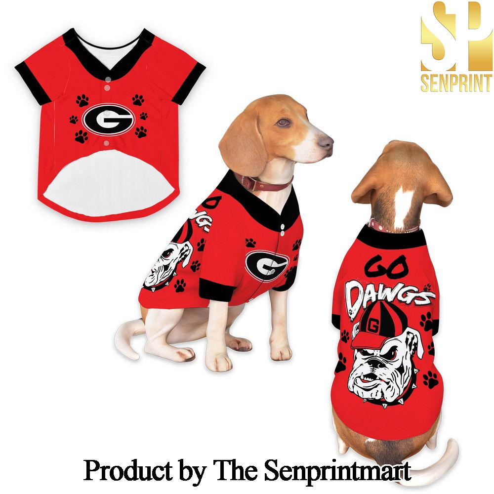 Georgia Bulldogs For Fan All Over Printed Pet Jersey SEN1114