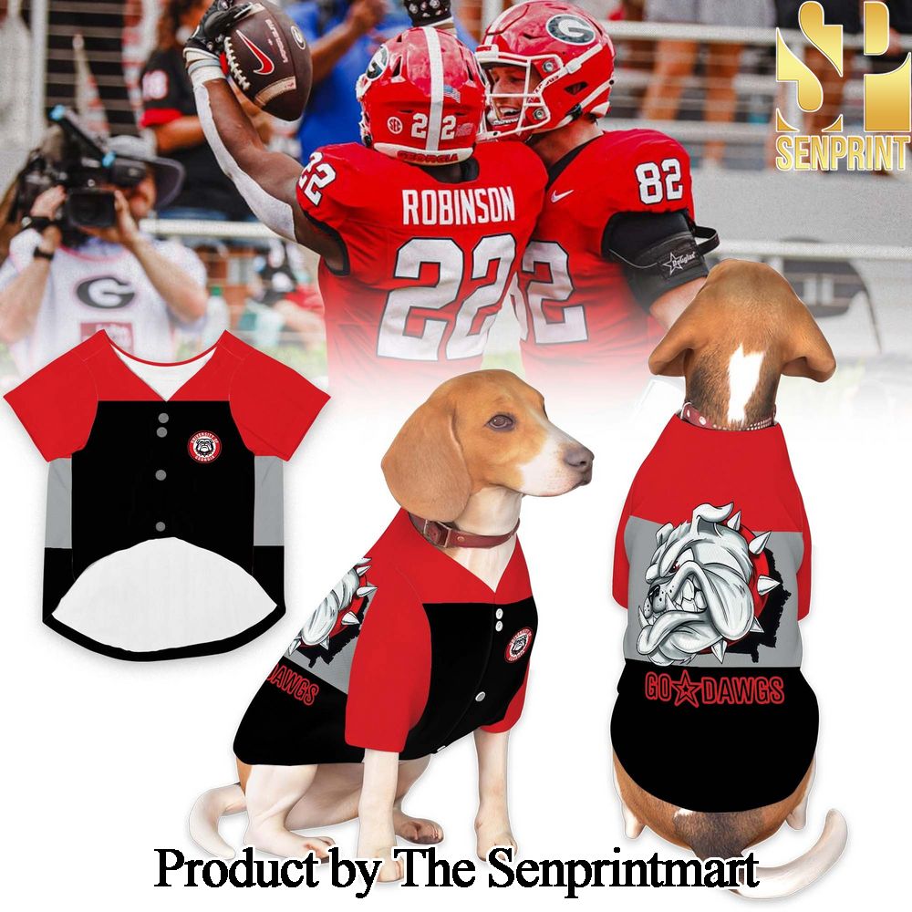 Georgia Bulldogs For Sport Fan All Over Printed Pet Jersey SEN1116