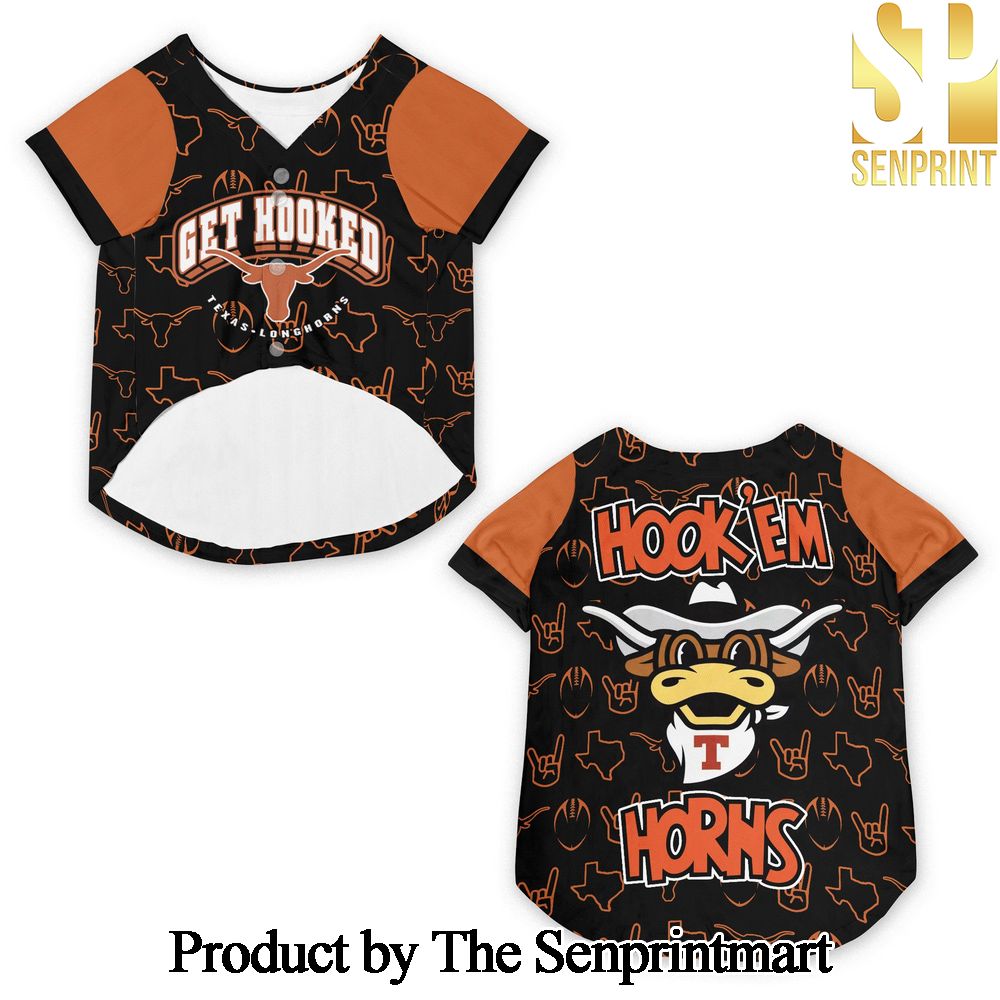 Texas Longhorns For Sport Fans All Over Print Pet Jersey SEN1113