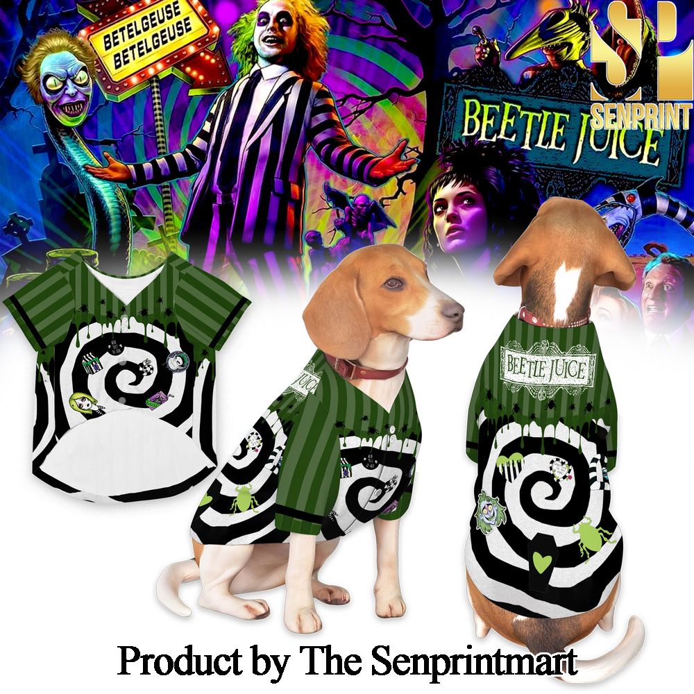 Beetlejuice Beetlejuice Classic Pet Shirt SEN1333