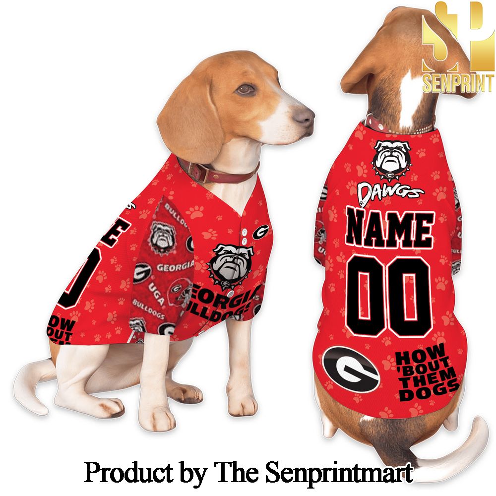 Georgia Bulldogs Hot Fashion Pet Shirt SEN1320