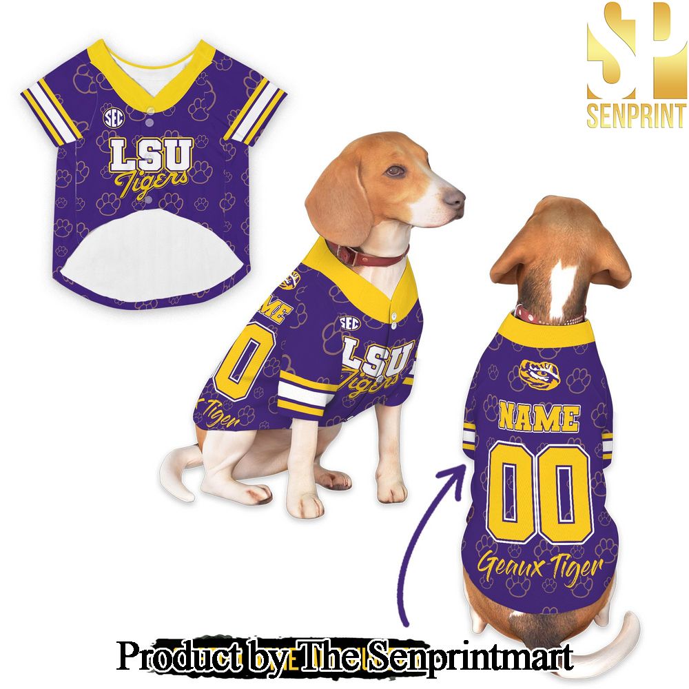 LSU Tigers New Outfit Pet Shirt SEN1314