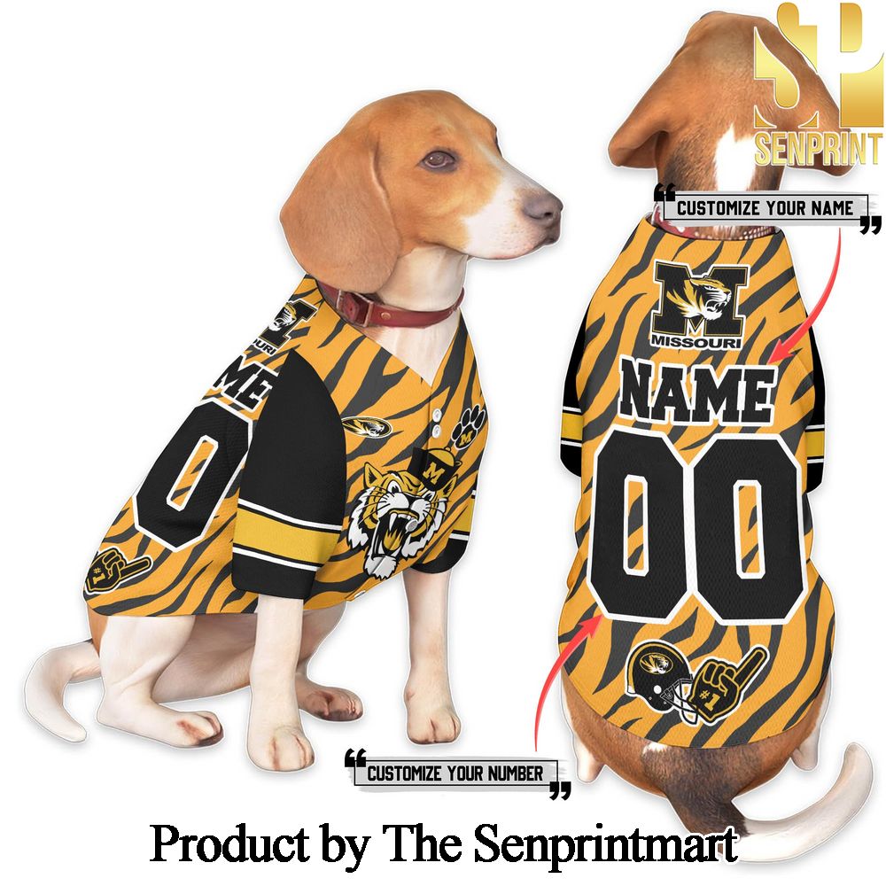 Missouri Tigers New Fashion Pet Shirt SEN1319