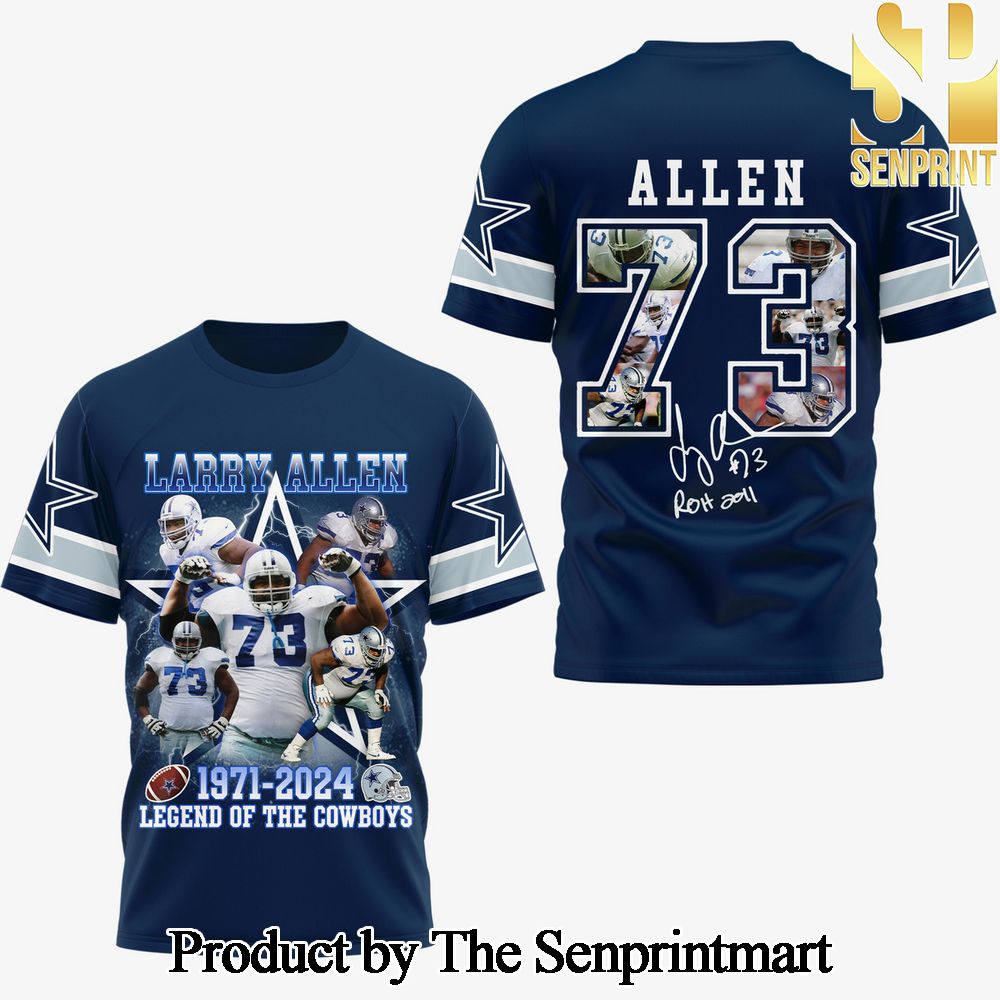 Dallas Cowboys Hot Version All Over Printed Shirt SEN1616