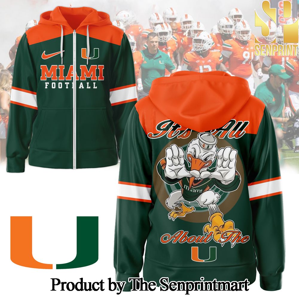 Miami Hurricanes For Sport Fan All Over Print Shirt SEN1615