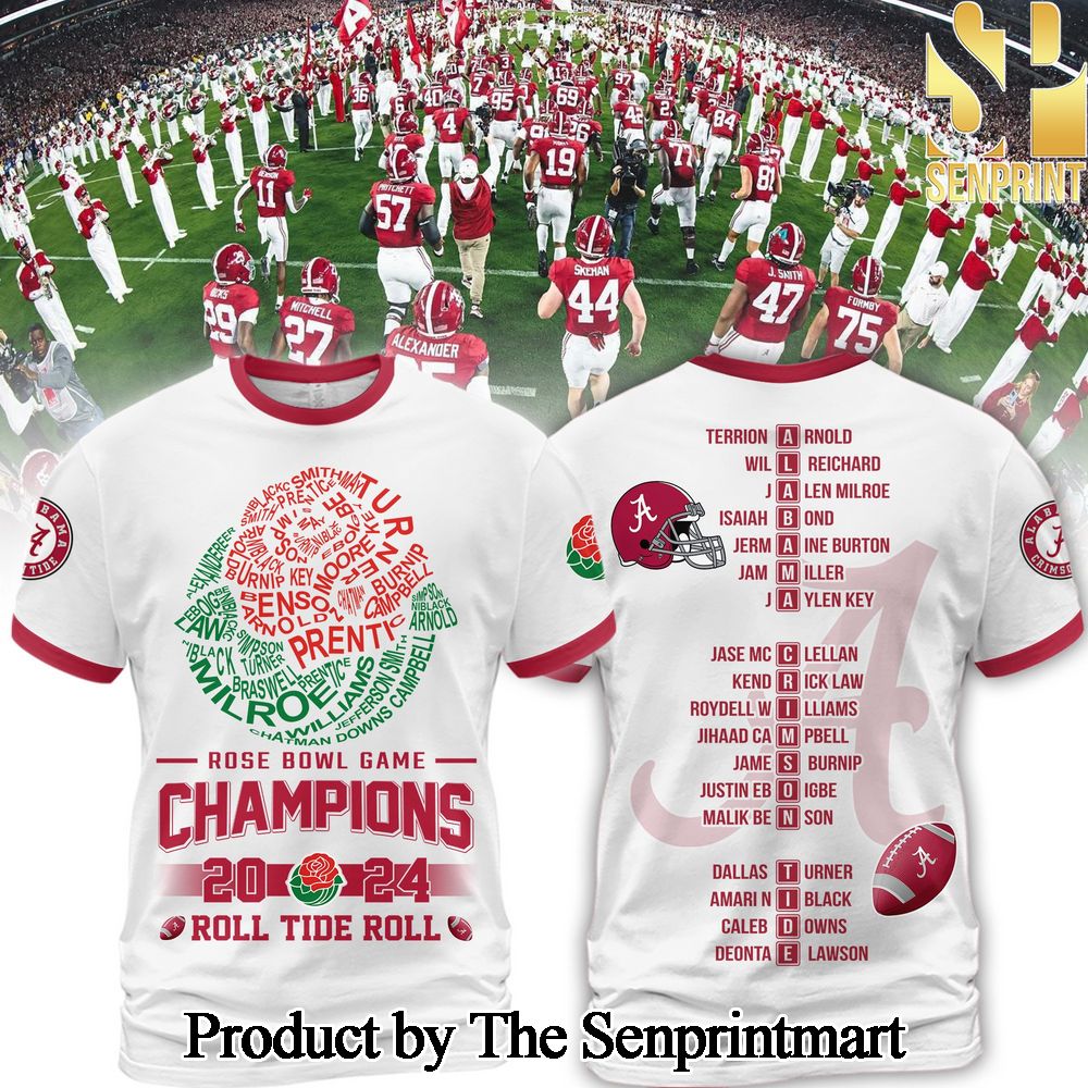 Alabama Crimson Tide For Sport Fan Full Printing Shirt SEN1715