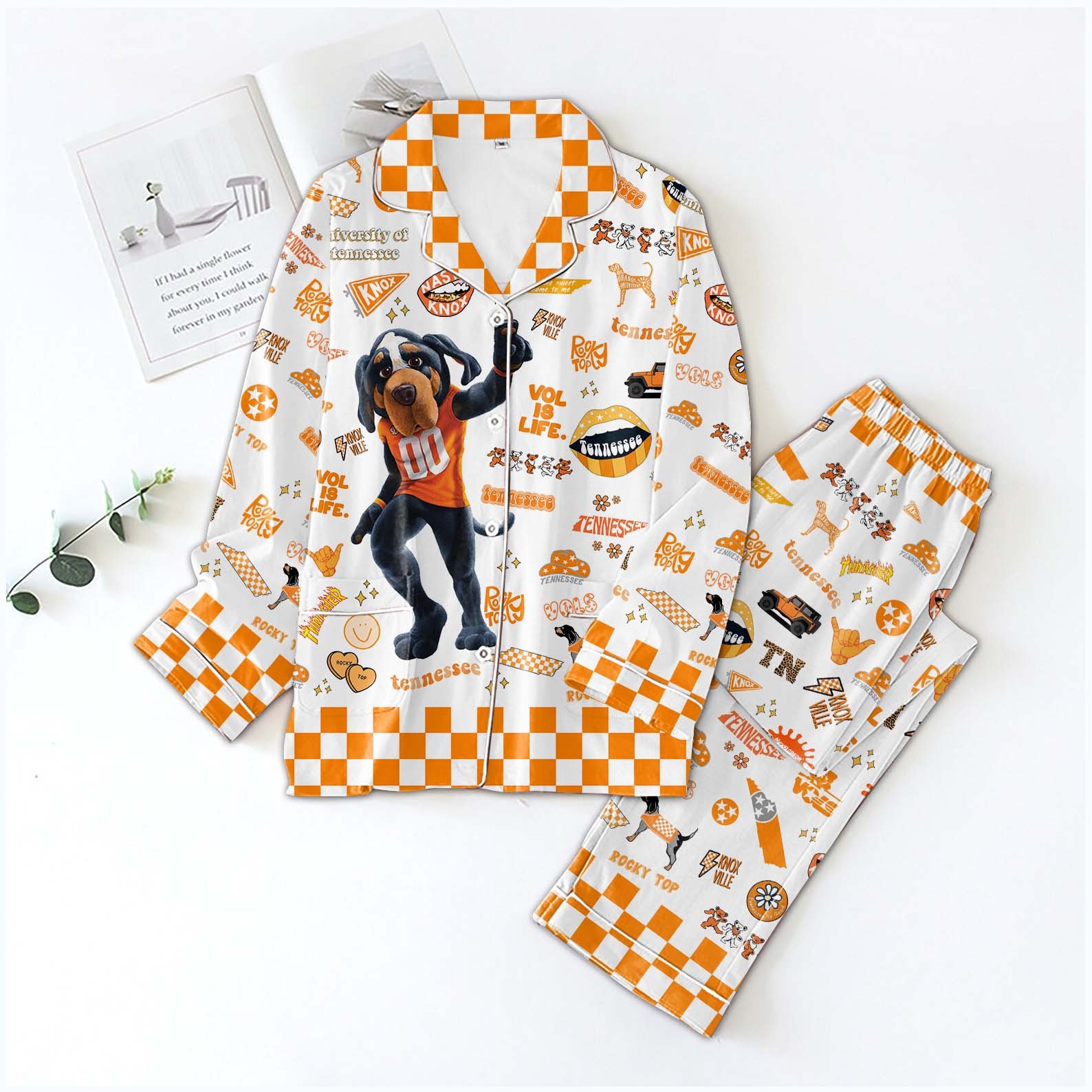 Tennessee Volunteers High Fashion Pajamas Set SEN1712