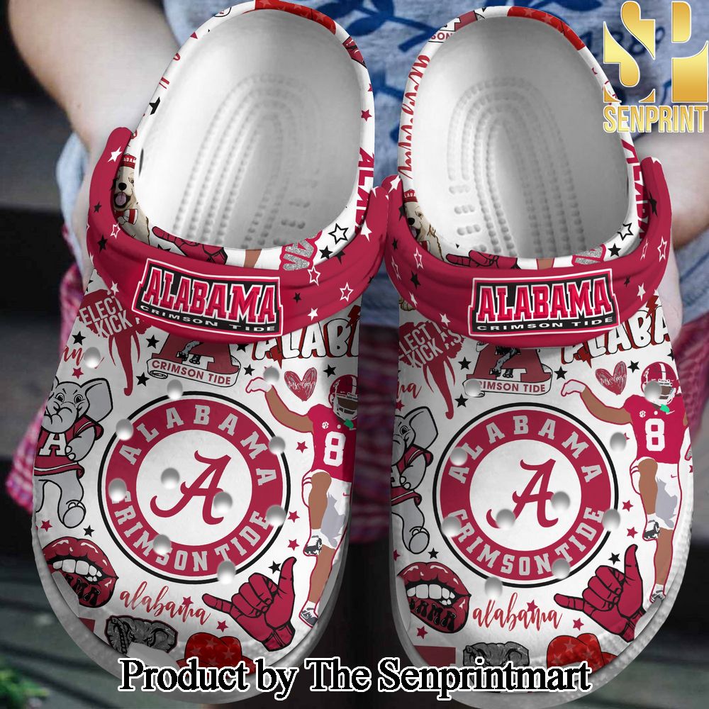 Alabama Crimson Tide High Fashion Crocs SEN1712