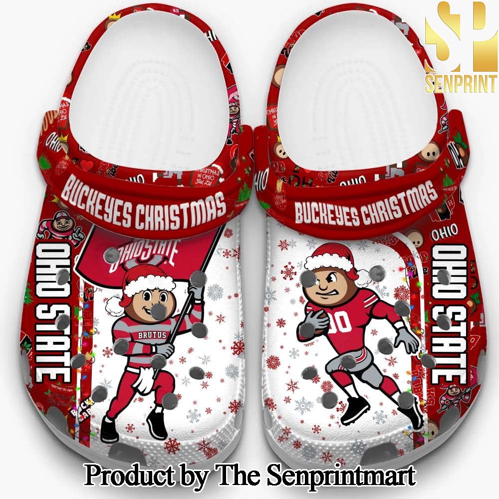 Ohio State Buckeyes Full Print Crocs SEN1723