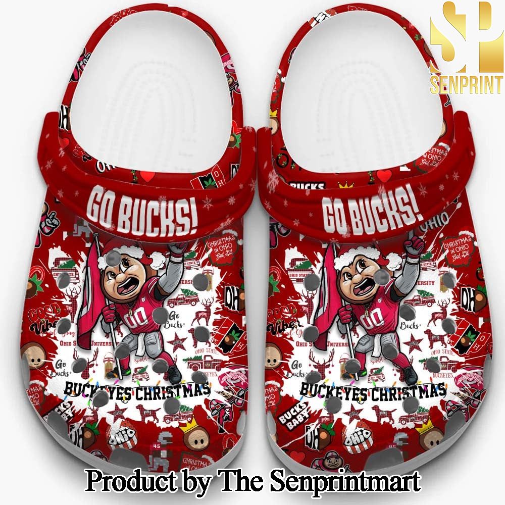 Ohio State Buckeyes Full Printed Crocs SEN1724