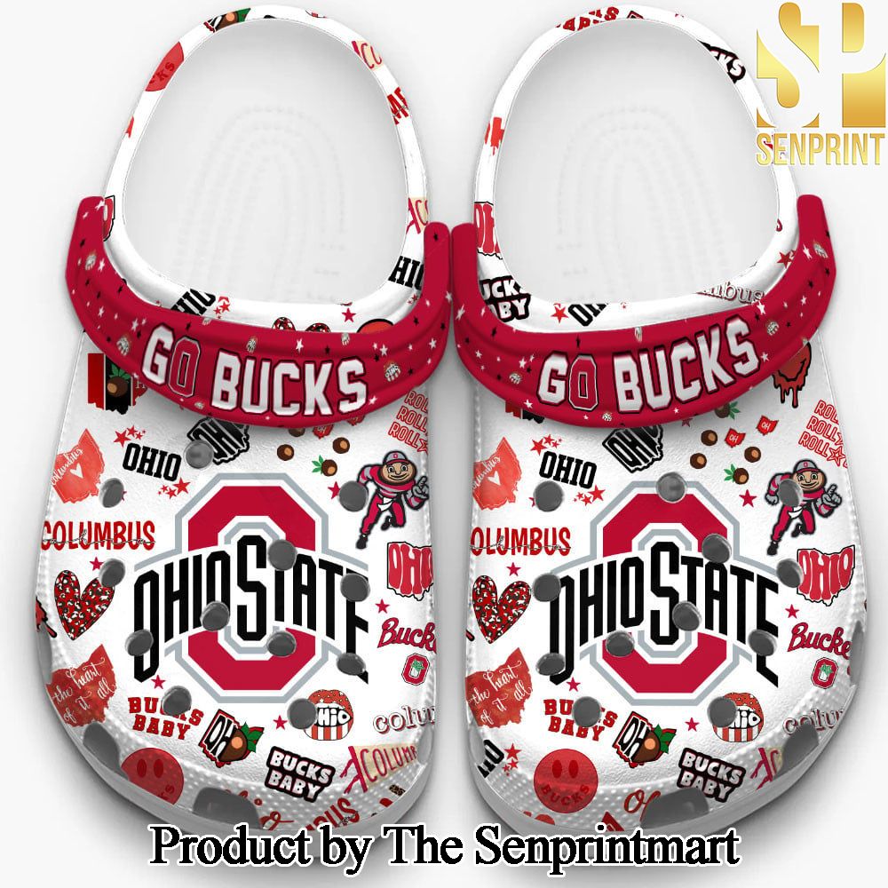 Ohio State Buckeyes Full Printing Crocs SEN1722