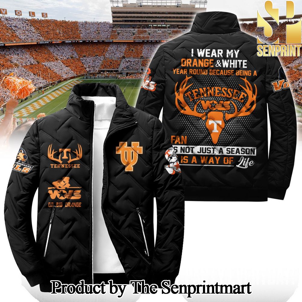 Tennessee Volunteers For Fans Full Printed Puffer Jacket SEN1710