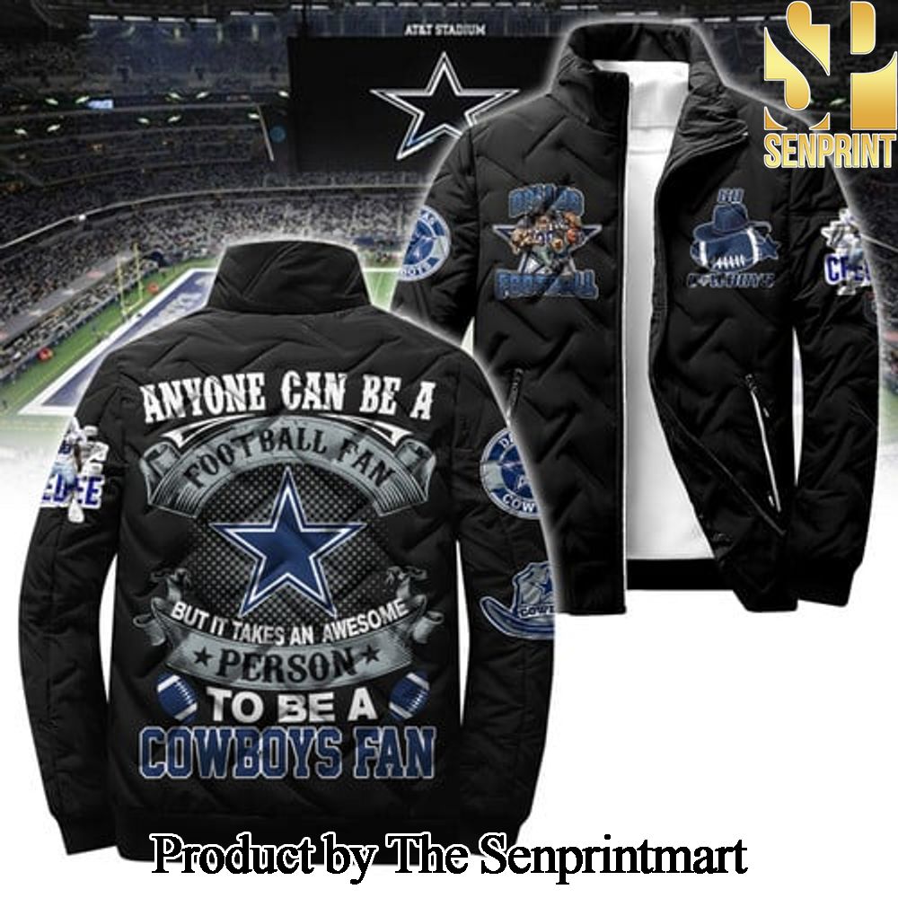 Dallas Cowboys For Fans 3D Puffer Jacket SEN1832