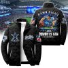 Dallas Cowboys For Sport Fan All Over Printed Puffer Jacket SEN1827