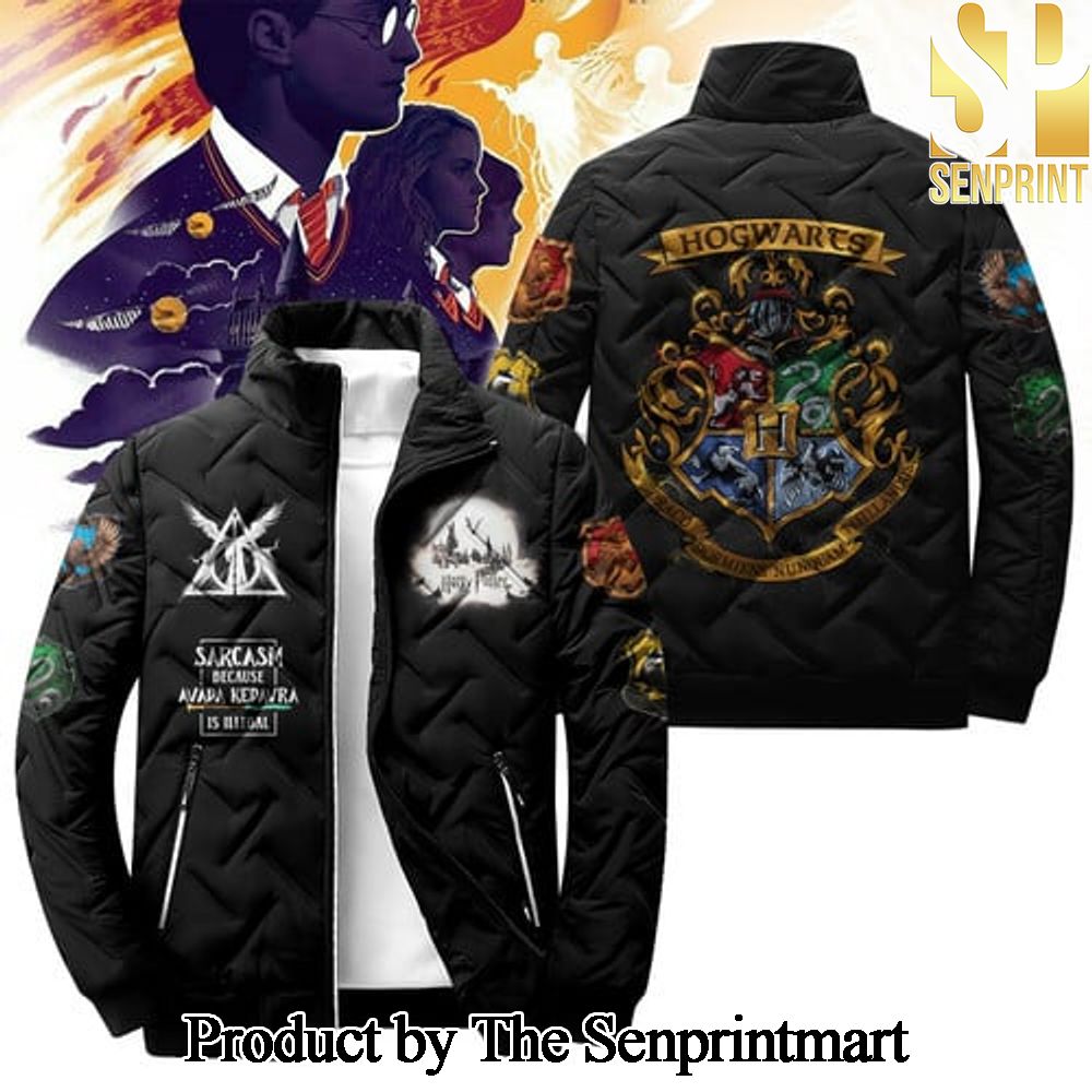 Harry Potter For Sport Fan All Over Print Puffer Jacket SEN1845