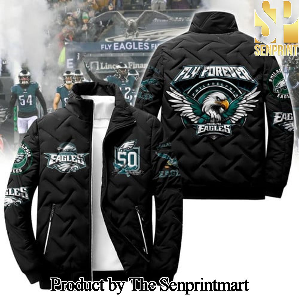 Philadelphia Eagles For Fan All Over Print Puffer Jacket SEN1843