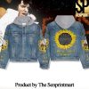 Elvis Presley For Sport Fans Full Printing Hooded Denim Jacket SEN1816